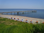 beach baltic sea, 250 m from apartment (seabridge under construction)